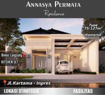 Annasya Permata Residence – Cluster Pinggir Jalan Kartama