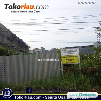 DIJUAL TANAH UKURAN 1087 M2 JALAN RAWASARI UJUNG